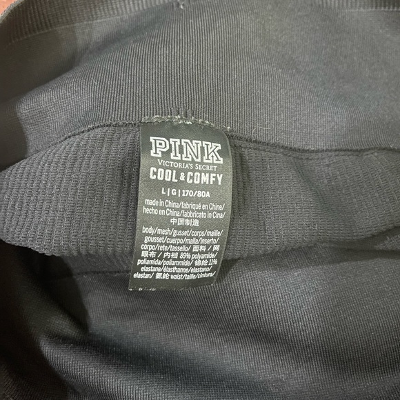 Victoria secret pink cozy and comfort leggings size large - Picture 1 of 5